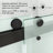 Opal Mirage MCOCOD 56-61"W x 76"H Double Sliding Frameless Soft Close Shower Door with 3/8"(10mm)Frosted Glass-116205683