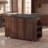 Kitchen Island with Storage Rolling Kitchen Island Cart with Drop Leaf Extension, Black Marble Top, Drawers, Spice Rack, Towel Bar, Mobile Kitchen Cart for Kitchen & Dining Room-129163896