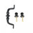 Drawer Wrought Iron Bail 4 1/8" Center to Center Drop Handle