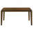Warren Dark Brown Rectangular Dining Table