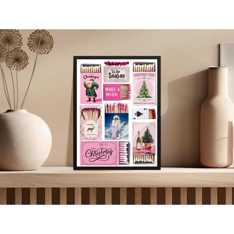 Caroline 1 Piece Floater Frame Wall Art, 9x11