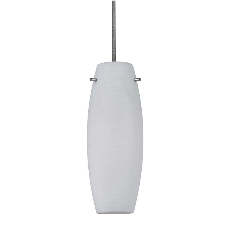 1 - Light Steel Single Pendant