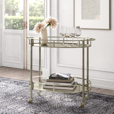 Metal Bar Cart