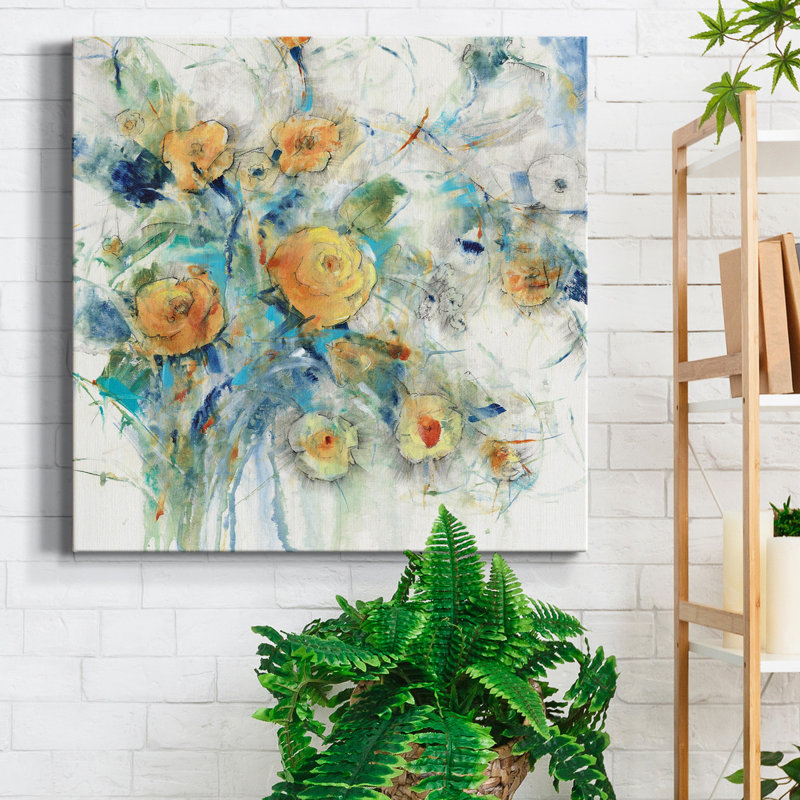 Étude de fleurs sur toile tendue I-Premium Gallery, H 32 po x l 32 po x P 1 po