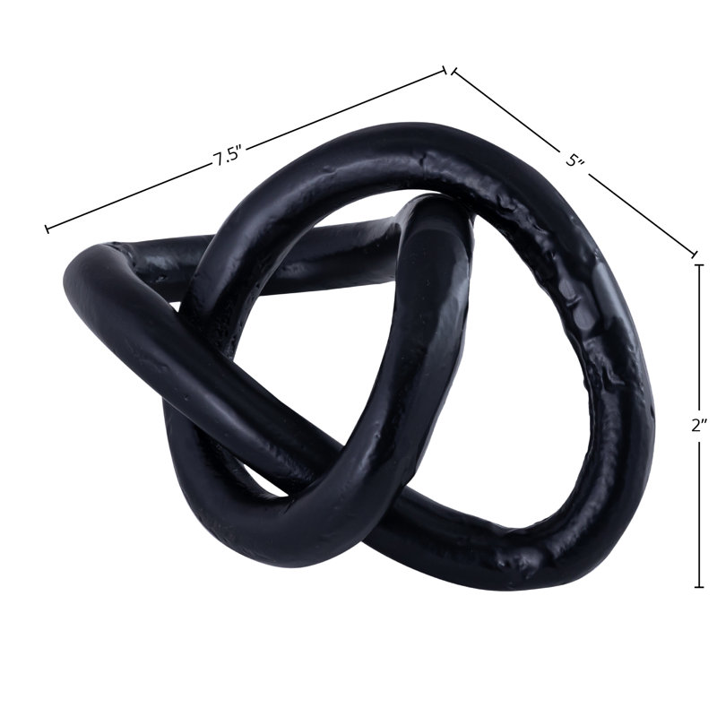 Anneau en aluminium McKellar, noir