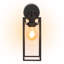 QUATTRO MATT BLACK WALL LIGHT