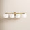 Ansley 4 Light Frosted Dimmable Vanity Light