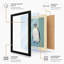 Emperor Penguin Scandinavian - Framed Print-504521743-504521737