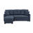 Modern L-Shaped Sleeper Sofa Pull Out Sectional Sofa With Storage Chaise-342564063-363240585