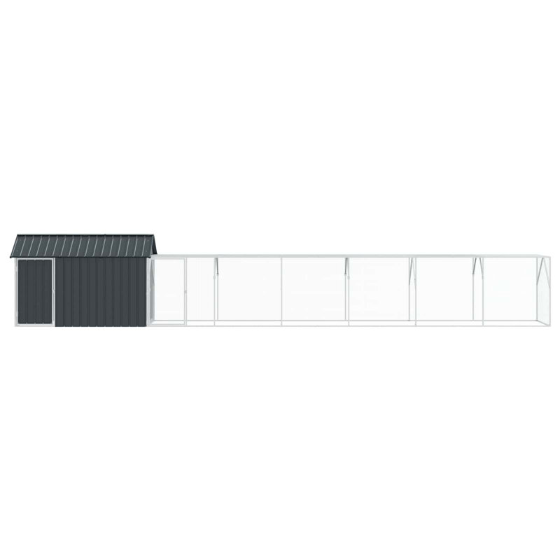 142cm Galvanised Steel Floor Bird Cage