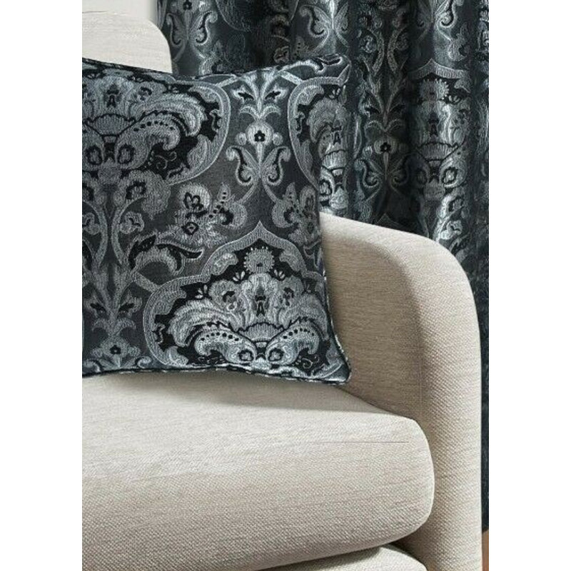 Hefley Curtain, 117 W x 137 D cm, Silver