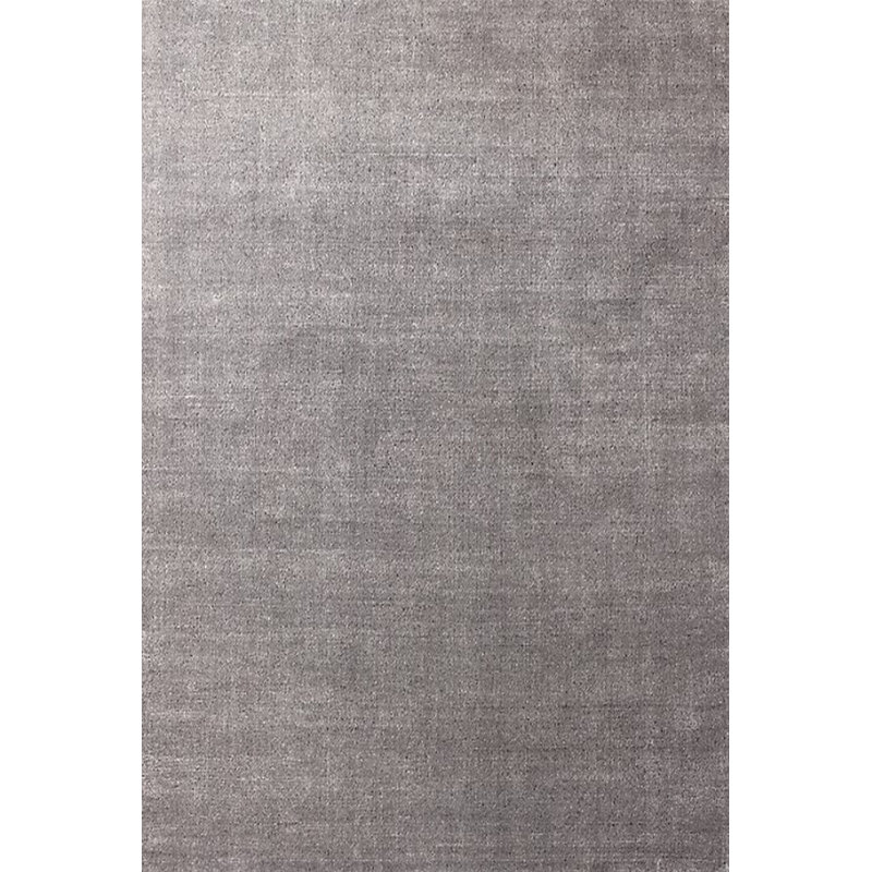 Tapis gris Coralle, Rond 7 pi