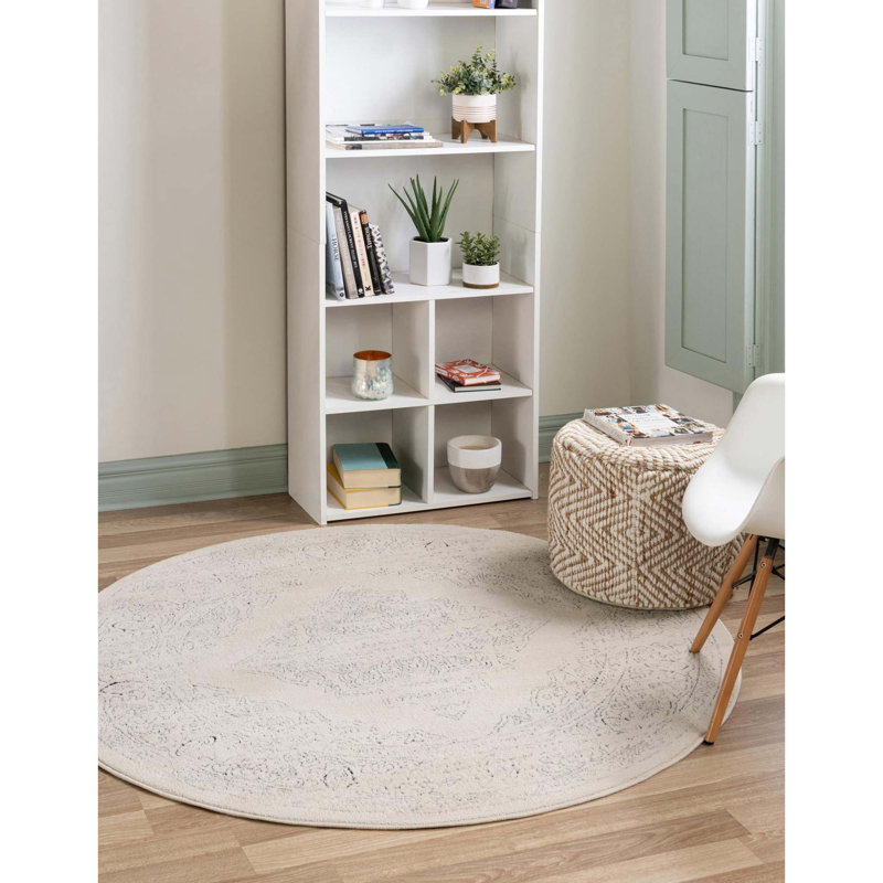 Alresford Oriental Indoor Rug, Round 5'