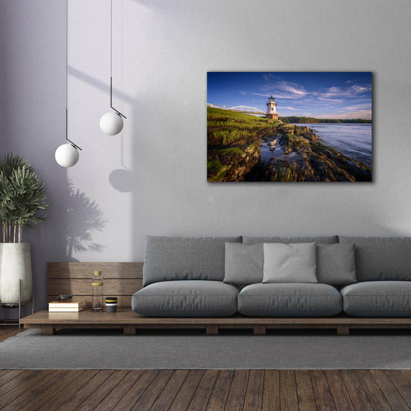 "Epic Graffiti" regardant la rivière "par Rick Berk, art mural sur toile, H 40 po x l 60 po x P 1,5 po