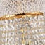 Lustre Empire à 9 lumières de 23 cm (9 po) avec cristaux, doré-462845003