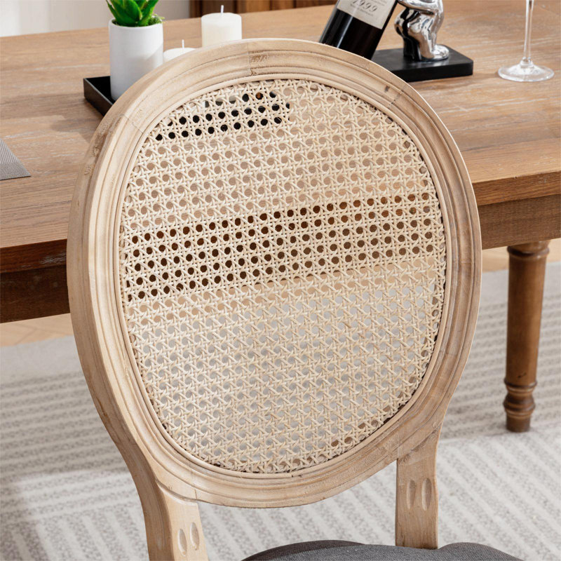 Chaise de salle à manger Okemah, Beige