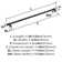 Winsome 24" Center to Center Appliance Pull