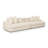 Tov Furniture Lulu Cream Boucle Modular Sofa