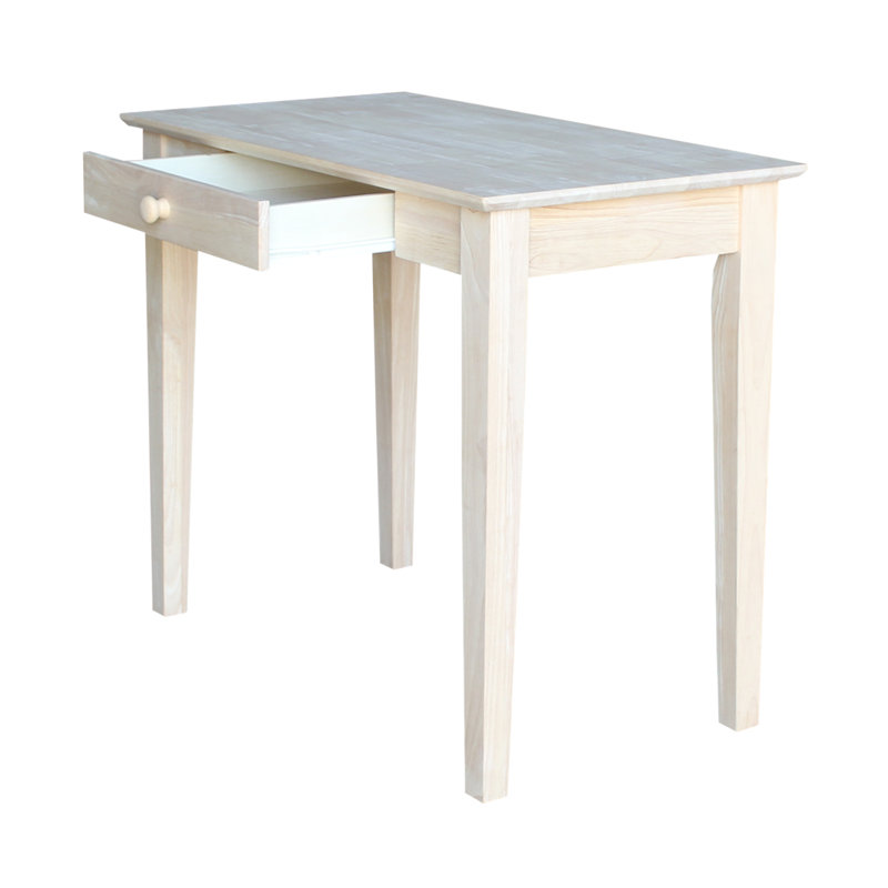 Bureau en bois massif Manatuto, H 30 po x l 36 po x P 20 po