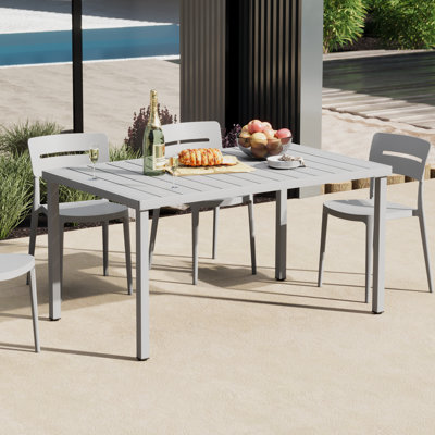 Table de salle à manger rectangulaire 59 po x 35,4 po