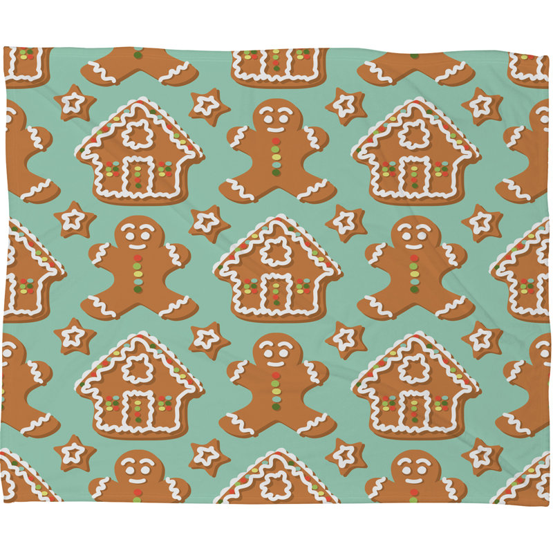 Jeté polaire en peluche de cuisine christmas, Petit