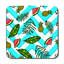Square 6 Piece Coaster Set