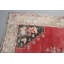 Grand tapis anatolien turc Kilim rouge de style scandinave neutre pour salon avec motif décoratif en laine