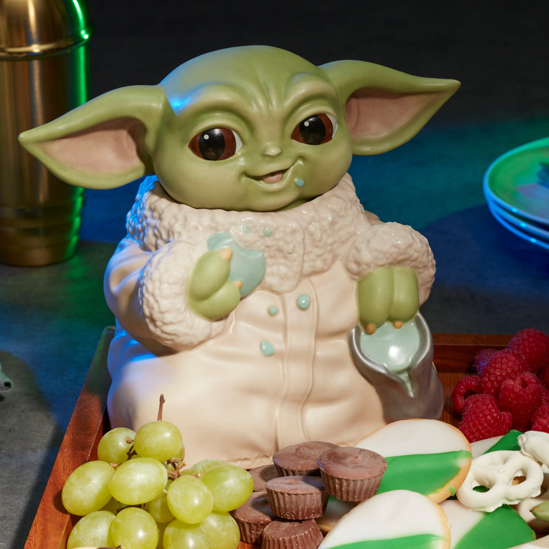 LICENSED NON DATED Star Wars Porcelain Jar Lenox