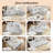 118.2'' Modular L-Shaped Cloud Sofa, Corduroy Deep Seat, No Assembly, 6-in-1 Sectional
