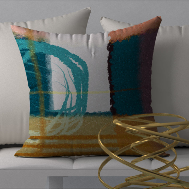  Housse et insert de coussin carré Wow Fair, 18" x 18"