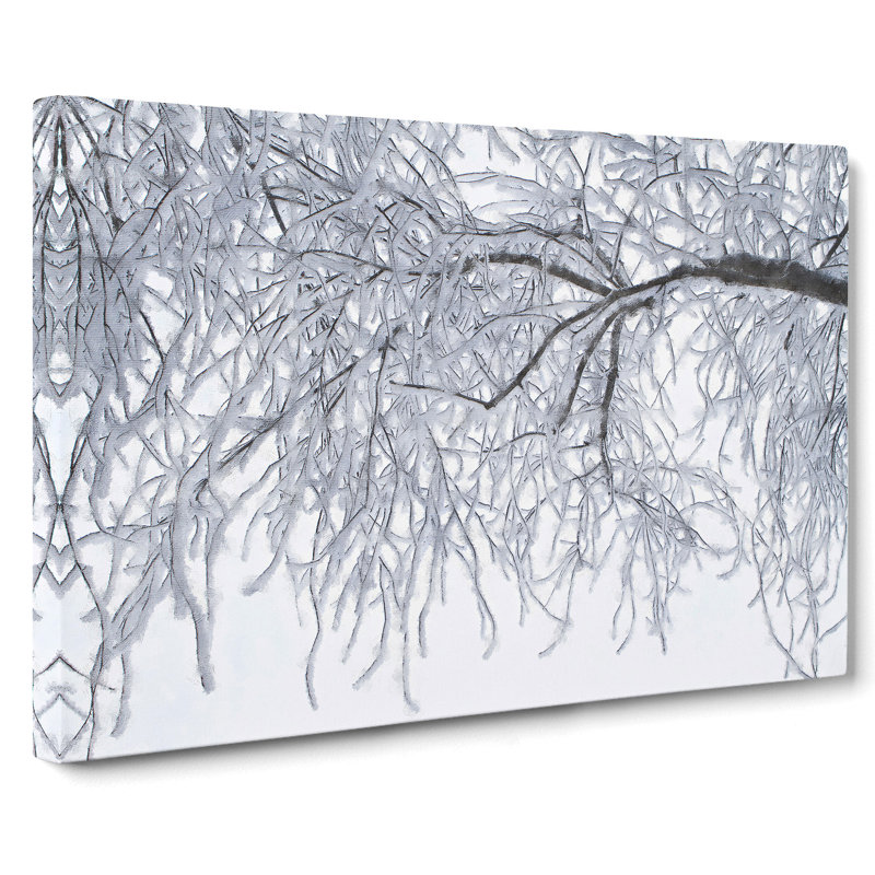 Tree In The Winter Vol.3 - Wrapped Canvas, 35cm H x 50cm W x 3cm D