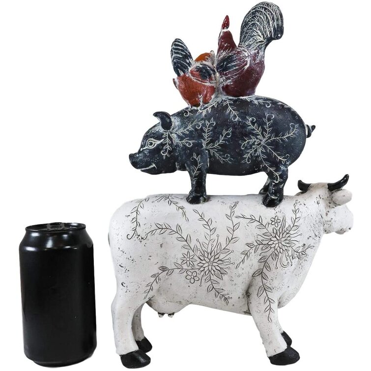 .com: Molly Hatch Vintage Farm 9.75 Cow Design Spoon Rest: Home &  Kitchen