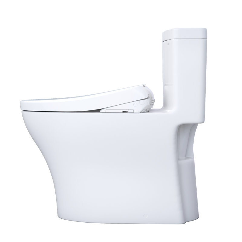 Aquia® IV 1.28 GPF Elongated Floor Mounted One-Piece Toilet (Seat Included)