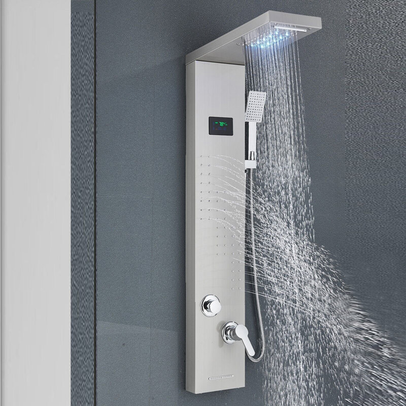 44.4'' Shower Panel with Fixed Shower Head