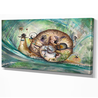 «Snail with His House», reproduction d'art