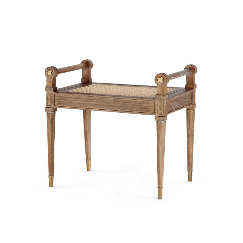 Paris Accent Stool, Driftwood