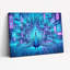 Ensemble de 1 tableau sur toile enroulée « Paon néon Cyber ​​​​City »-818436324