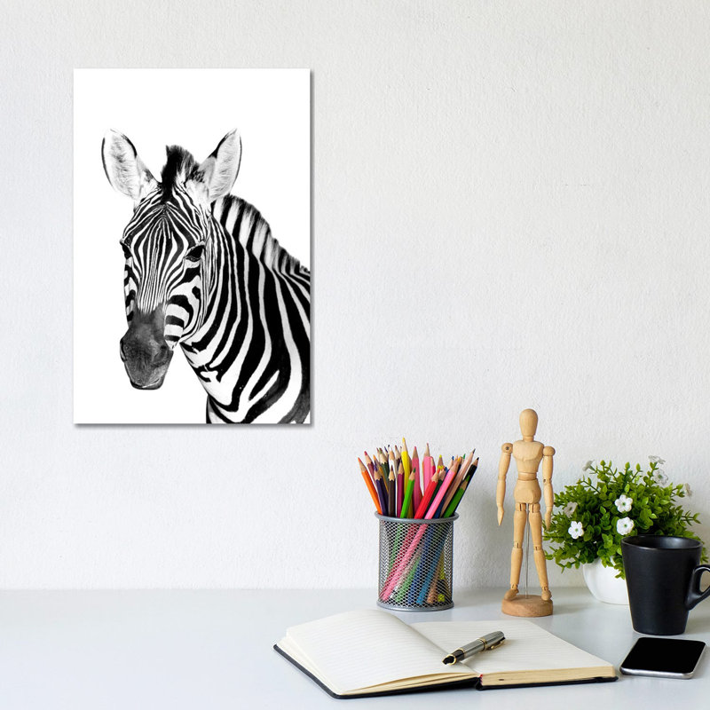 Safari Zebra by Danita Delimont - Wrapped Canvas Gallery-Wrapped Canvas Giclée, 20.32 cm H x 30.48 cm W
