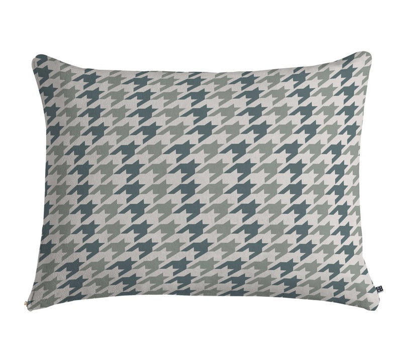 Coussin pour chien houndstooth classy