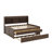 Wooden Captain Bed With Built-In Bookshelves,Three Storage Drawers And Trundle-1171833442-1270168320