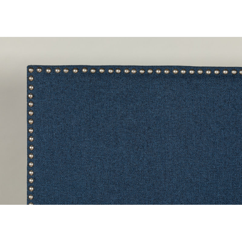 Arkadelphia Upholstered Headboard, Blue