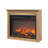 28 Inch TV Media Entertainment Center With Electric Fireplace, Compact And Versatile For Any Room