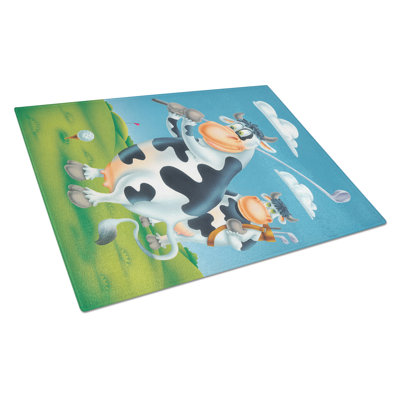 Planche à découper en verre trempé pour lit de golf
