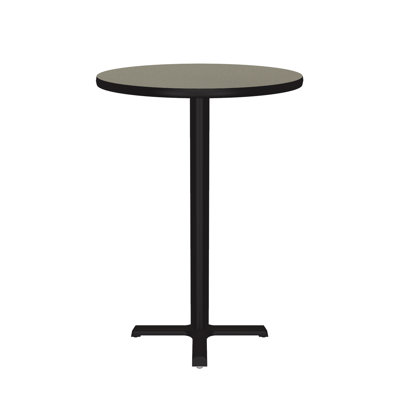 Table de salle à manger à hauteur de bar et piédestal