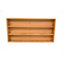 Support pour CD / DVD / VHS en bois de style tablette - Série 08
