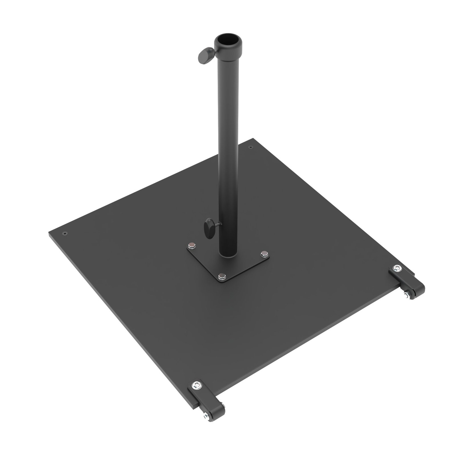 Steel Standing Umbrella Base with Wheels