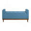 Banc de rangement rembourré et capitonné Mid-Century-128632609