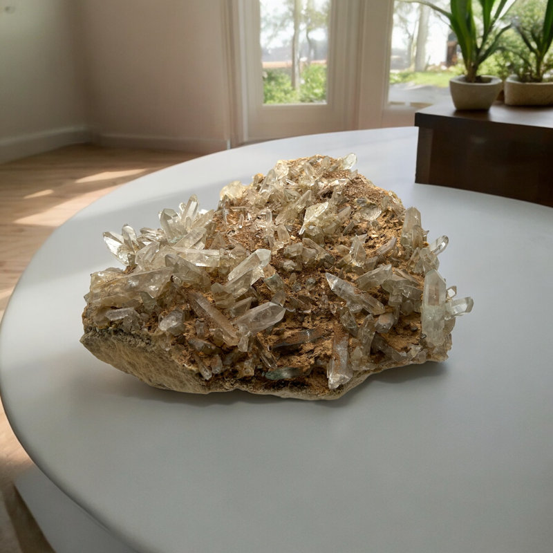 Quartz himalayen terreux grand
