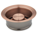 3-1/2" Brass Kitchen Garbage Disposal Flange and Stopper
