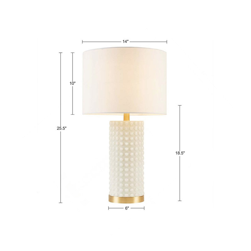 Textured Dot Table Lamp